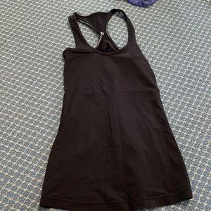 Black Lululemon tank top